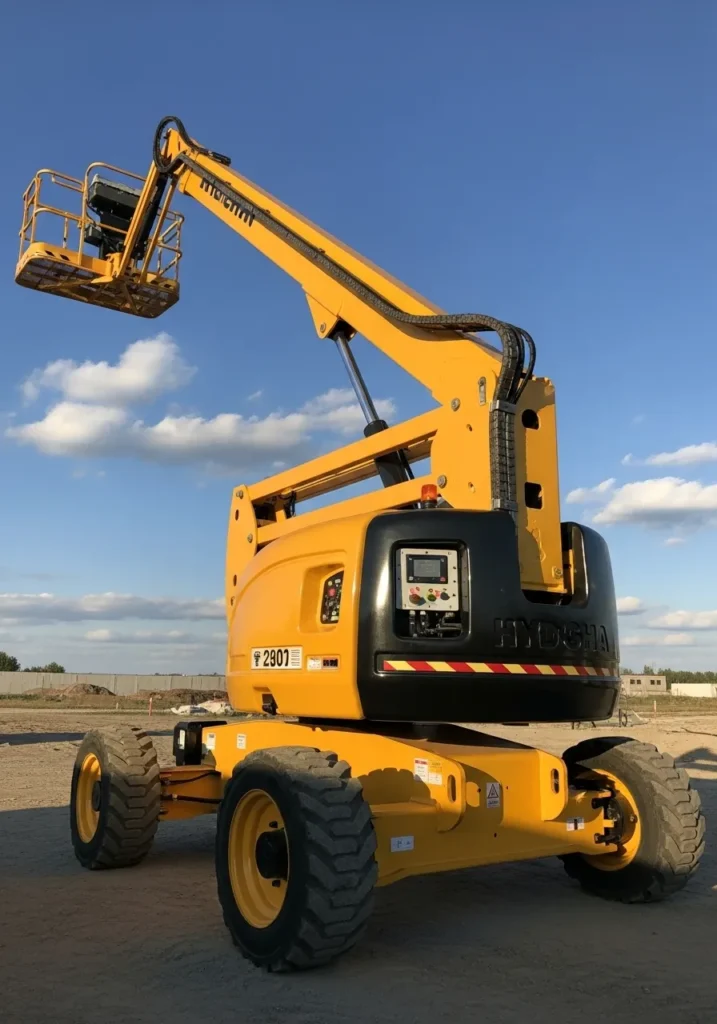 Telescop boom lift