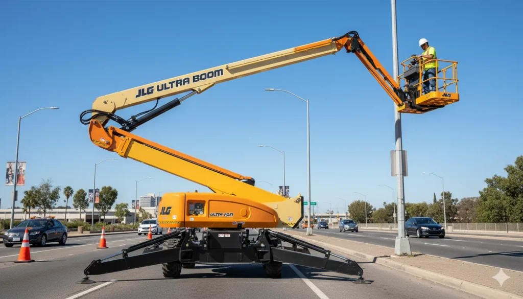 125' articulating boom lift, Diesel_DF