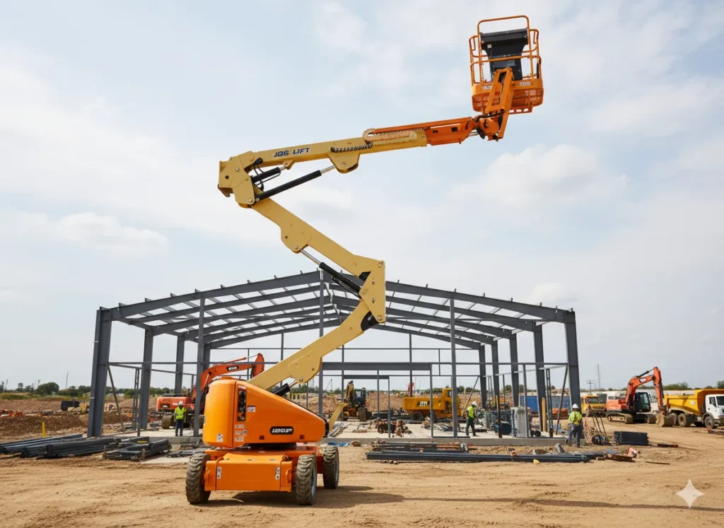 40' articulating boom lift, electric Narrow​​