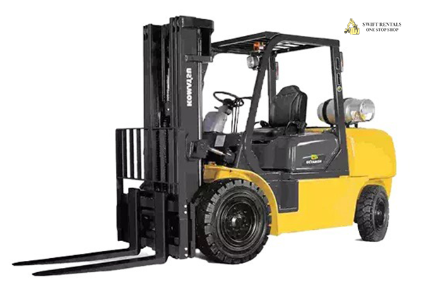 10,000 lb. Warehouse Forklift, Pneumatic Tires
