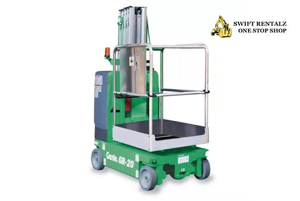 20’ Single Manlift Self Propelled
