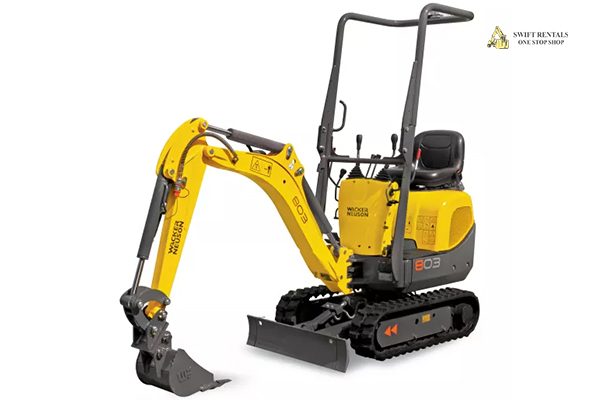 2,400-4,200 lb. Mini Excavator, Hybrid