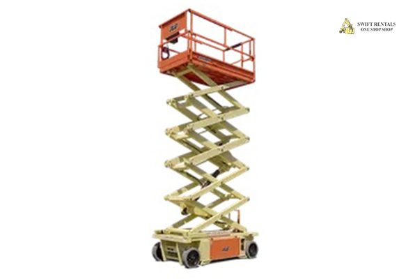32' Scissor Lift, Electric, Wide