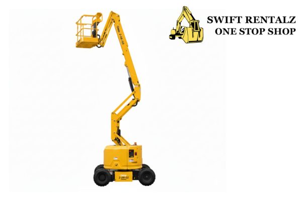 34' articulating boom lift, electric