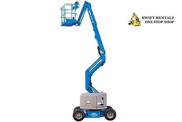 34' articulating boom lift, electric