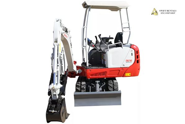 3,700-3,900 lb. Mini Excavator