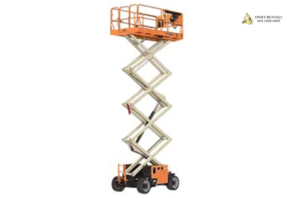 40 Scissor lift, Rough Terran 4wd