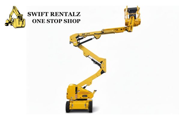 40' articulating boom lift, electric (1)