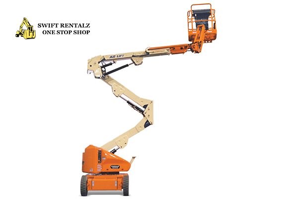 40' articulating boom lift, electric