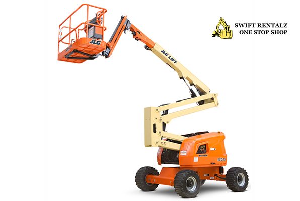 45' articulating boom lift, Diesel DF