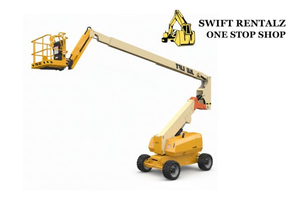 80' articulating boom lift, DieselDF