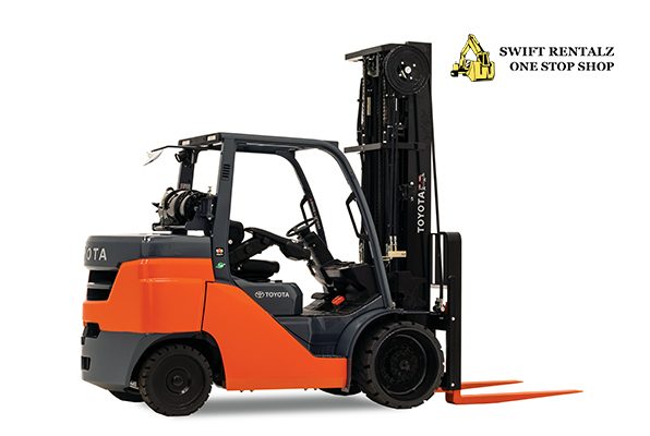 8,000 lbs warehouse forklift cushion tyre