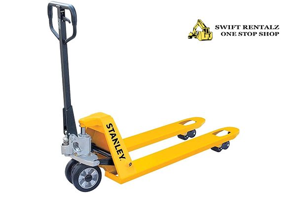 Pallet jack front